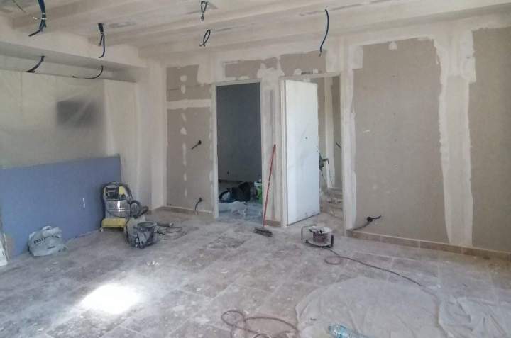 Rénovation plafond Cornillon